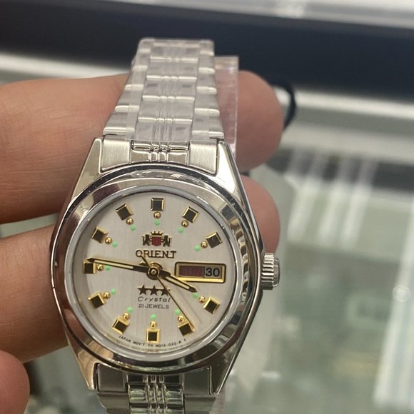 OrientLadies Wrist Automatic Watch small size 25mm Diameter , Stainless …
